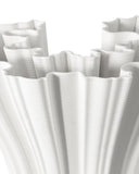 Godet White Vase