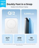 Anker Nano Power Bank (5K, MagGo, Slim)