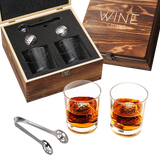Luxurious Bar Gift Set - Golf Whiskey Glasses
