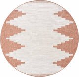 Djugun Peach Fuzz Indoor & Outdoor Area Rug