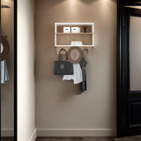 TUHOME Aranjuez Console Table with Slim Modern Design, Open Lower Shelf for Home Organization, Space-Saving Entryway and Living Room Storage Solution, Elegant Minimalist Structure for Hallways, Foyers and Contemporary Interiors