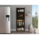 Lombardi Tall Cabinet with Five Drawers, Kitchen Pantry