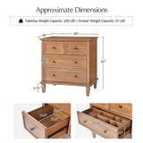 Isidro Accent Chest of Drawers With Integrated Charging Station(Optional Types)