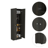 Lombardi Tall Cabinet with Five Drawers, Kitchen Pantry