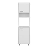 Antares Kitchen Pantry Cabinet with Two Doors, Open Middle Shelf for Coffee Machines or Microwaves, Upper Storage Cabinet, Freestanding Kitchen Organizer for Functionality and Style