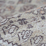 Barny Tan Washable Area Rug