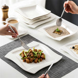 Amparo Marble Grey 30 Piece Dinnerware Set