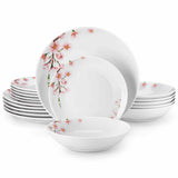 Annie Round 18 Piece Dinnerware Set