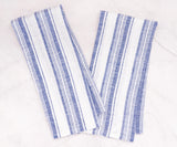 Blue Striped Kitchen Towels