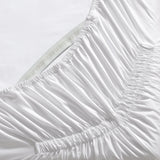 Ultra Percale Adjustable Fitted Sheet White