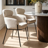 Aila Modern Upholstered Dining Chair (Set of 6)