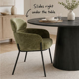 Aila Modern Upholstered Dining Chair (Set of 4)