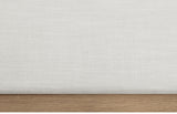 Alfie Bed - Luxurious Linen Upholstered Full Bed with Tall Headboard and Solid Wood Base Design