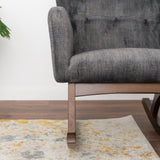 Alistair Gray Fabric Rocking Chair