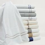 350TC Embroidery Stripe Sheet Set