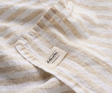 Smooth Linen Napkins - Amalfi Stripe Napkins Set of 4