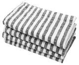 Smooth Linen Napkins - Amalfi Stripe Napkins Set of 4