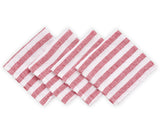Italian Stripe Linen Napkins