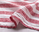 Italian Stripe Linen Napkins