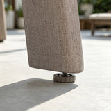 Amalfi 9-Piece Rectangular Patio Dining Set with 8 Ergonomic Armchairs