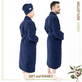 American Soft Linen, 100% Cotton Robes for Women and Men, Soft Lightweight Unisex Couple Turkish Bathrobes