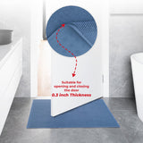American Soft Linen 100% Cotton Bath Mat Rugs, 17x24 inches with Silicone Backing, Soft Absorbent Grip-Enhanced Bath Mats for Bathroom