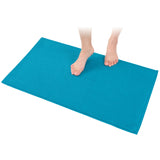 American Soft Linen 100% Cotton Bath Mat Rugs, 20x34 inches with Silicone Backing, Soft Absorbent Grip-Enhanced Bath Mats for Bathroom