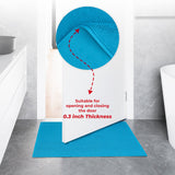 American Soft Linen 100% Cotton Bath Mat Rugs, 20x34 inches with Silicone Backing, Soft Absorbent Grip-Enhanced Bath Mats for Bathroom