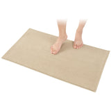 American Soft Linen 100% Cotton Bath Mat Rugs, 20x34 inches with Silicone Backing, Soft Absorbent Grip-Enhanced Bath Mats for Bathroom
