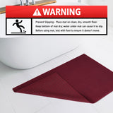 American Soft Linen 100% Cotton Bath Mat Rugs, 20x34 inches with Silicone Backing, Soft Absorbent Grip-Enhanced Bath Mats for Bathroom