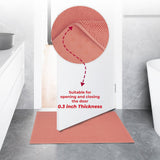 American Soft Linen 100% Cotton Bath Mat Rugs, 20x34 inches Slip Resistant Bottom Base Bath Mats for Bathroom