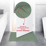 American Soft Linen 100% Cotton Bath Mat Rugs, 20x34 inches with Silicone Backing, Soft Absorbent Grip-Enhanced Bath Mats for Bathroom