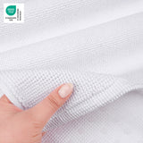 American Soft Linen 100% Cotton Bath Mat Rugs, 20x34 inches with Silicone Backing, Soft Absorbent Grip-Enhanced Bath Mats for Bathroom