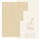 American Soft Linen 3 Piece 100% Cotton Extra Fluffy and Soft, Luxury Turkish Towel Set with 20 Different Colors