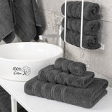 American Soft Linen 3 Piece 100% Cotton Extra Fluffy and Soft, Luxury Turkish Towel Set with 20 Different Colors