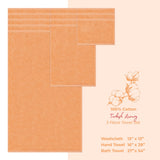 American Soft Linen 3 Piece 100% Cotton Extra Fluffy and Soft, Luxury Turkish Towel Set with 20 Different Colors
