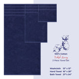 American Soft Linen 3 Piece 100% Cotton Extra Fluffy and Soft, Luxury Turkish Towel Set with 20 Different Colors
