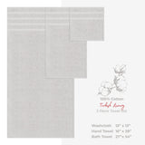 American Soft Linen 3 Piece 100% Cotton Extra Fluffy and Soft, Luxury Turkish Towel Set with 20 Different Colors