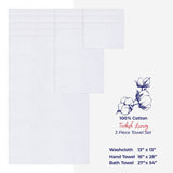 American Soft Linen 3 Piece 100% Cotton Extra Fluffy and Soft, Luxury Turkish Towel Set with 20 Different Colors