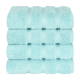 American Soft Linen 100% Cotton Turkish Towels, 4 Pack Hand Towel Set, Super Soft, Absorbent, Quick Dry Premium Towels