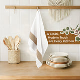 American Soft Linen 4 Packed Dish Towels, 100% Cotton Dish Cloths for Kitchen (BEST PRICE💖 )