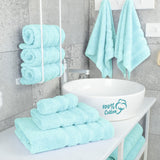 American Soft Linen 100% Cotton Turkish Towels, 6 Piece Bath Towel Set with 20 Different Colors