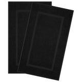 American Soft Linen Bekos 100% Cotton Bath Mat Set, 2 Piece 20x34 inches Wholesale Bath Rugs for Bathroom