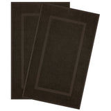 American Soft Linen Bekos 100% Cotton Bath Mat Set, 2 Piece 20x34 inches Wholesale Bath Rugs for Bathroom