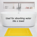 American Soft Linen Bekos 100% Cotton Bath Mat Set, 2 Piece 20x34 inches Wholesale Bath Rugs for Bathroom