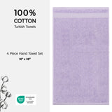 American Soft Linen Bekos 100% Cotton Turkish 4-Piece Hand Towel Sets, Wholesale Luxury Hand Towels