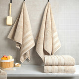 Salem 4 Piece 100% Cotton Luxury Turkish Bath Towel Sets - Wholesale bath towels