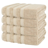 Salem 4 Piece 100% Cotton Luxury Turkish Bath Towel Sets - Wholesale bath towels