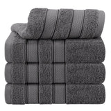 Salem 4 Piece 100% Cotton Luxury Turkish Hand Towel Sets