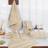 Salem 4 Piece 100% Cotton Luxury Turkish Hand Towel Sets - Wholesale hand towels